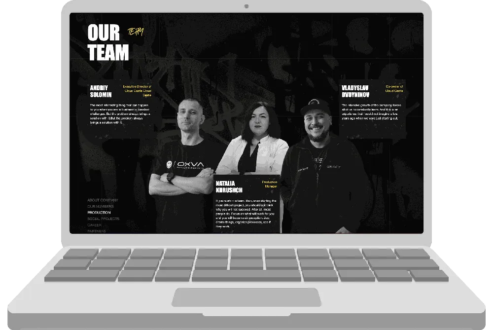 Cloud Castle — Landing Page for a Premium Vaping Market — project tasks