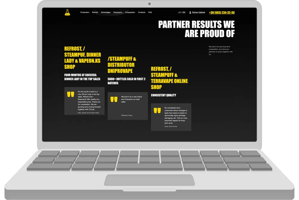 Cloud Castle Lab — Corporate Platform for Food Flavoring Leader — project tasks