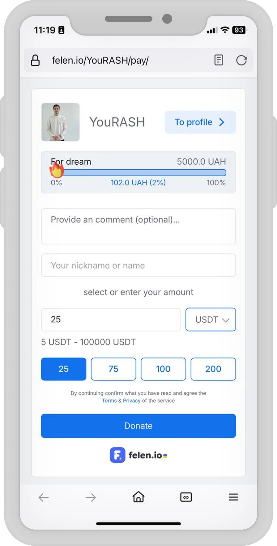 Felen - Global Content Monetization Platform — screen 2