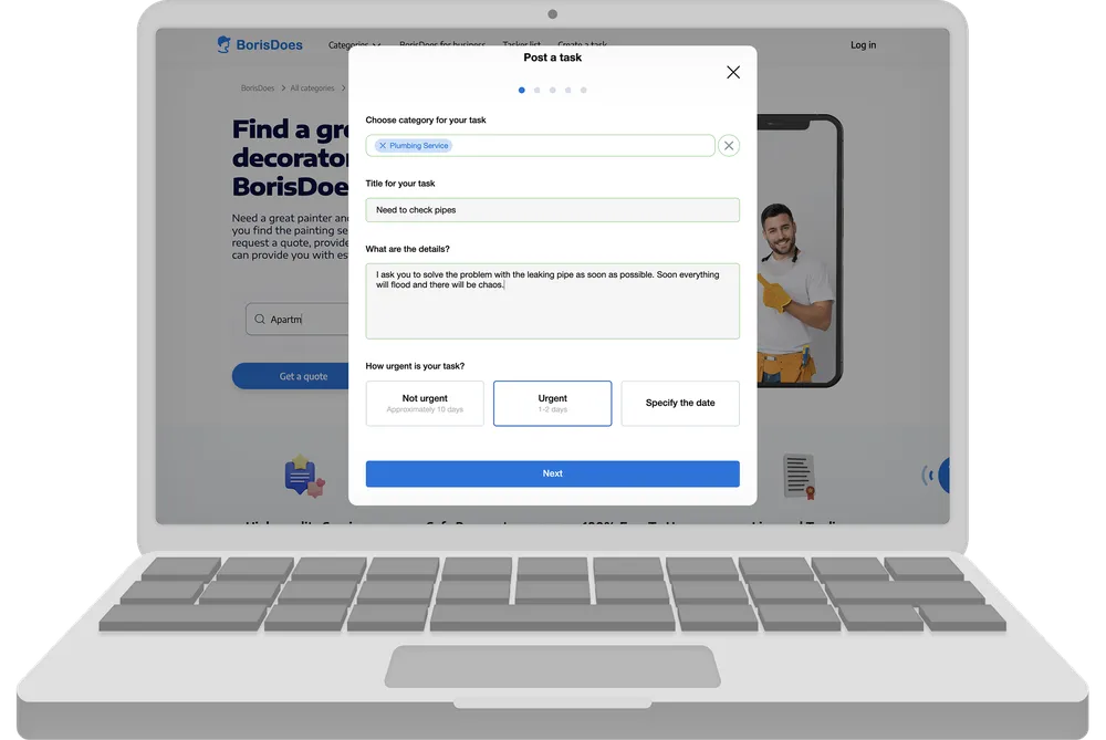 Freelance Platform for the Australian Market — project tasks